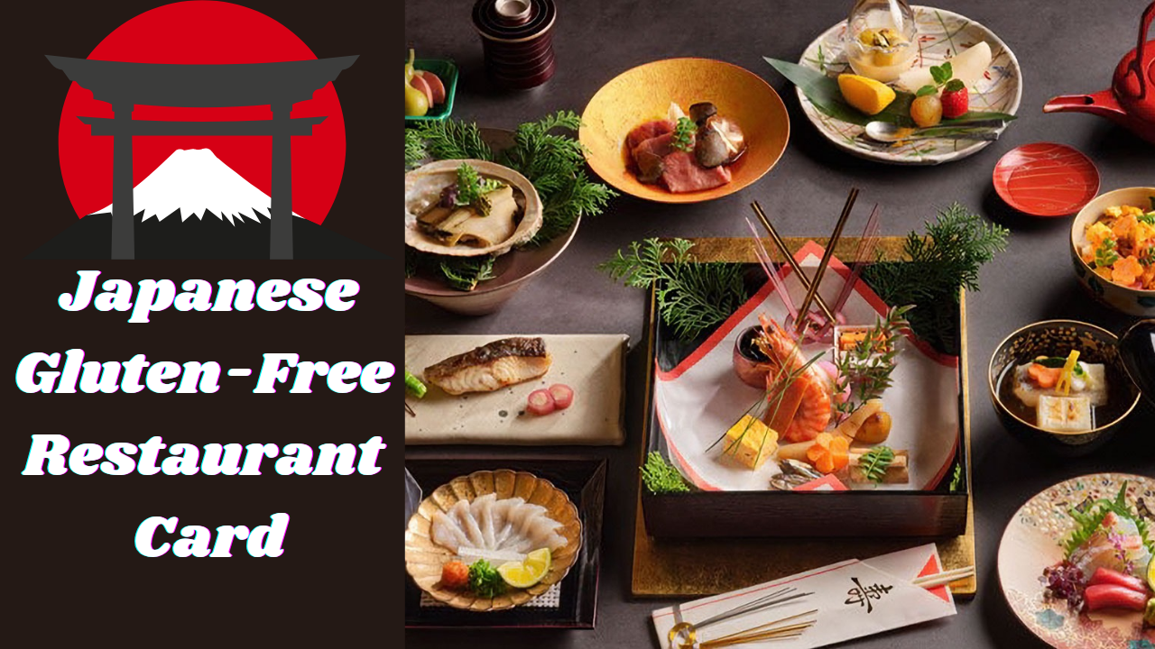 Japanese Gluten-Free Restaurant Card 🇯🇵