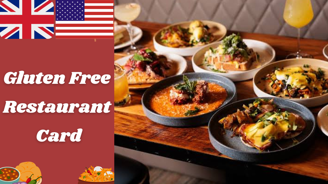 The Ultimate English GF Dining Card: Dual-Spelling Safety (Celiac + Coeliac Edition)