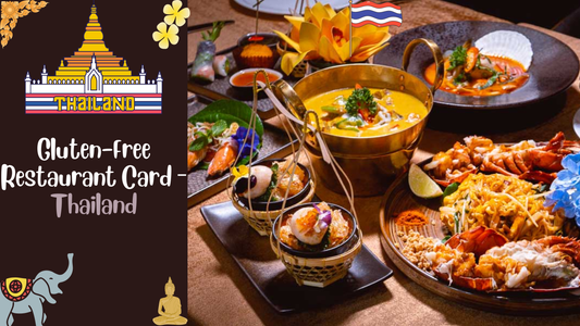 Thailand Gluten-Free Restaurant Card  🇹🇭