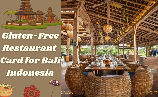 Gluten-Free Restaurants Card- Bali, Indonesia 🇮🇩