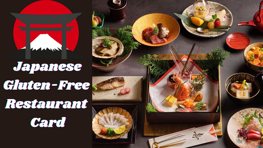 Japanese Gluten-Free Restaurant Card