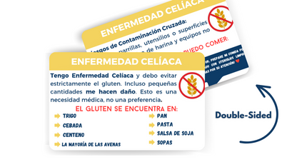 🇪🇸 Gluten-Free Restaurants Card – For Spain & Latin America! 🌎